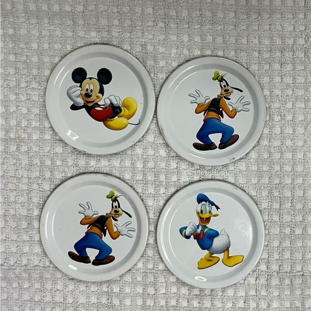 Disney Character Ceramic Plates Set